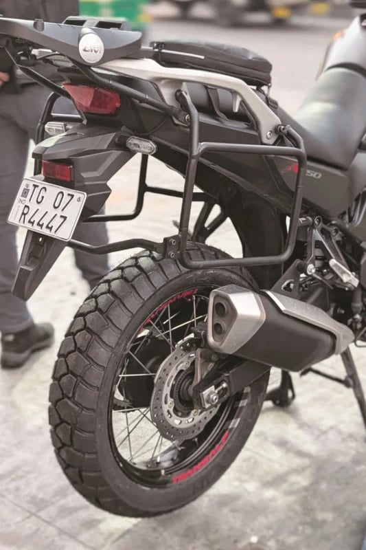Front tyre of Honda XL750 Transalp fitment 2