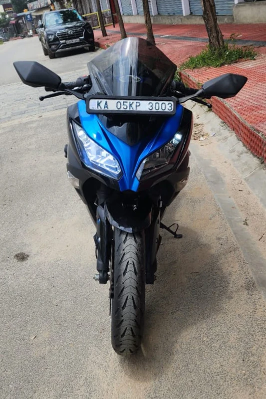 Kawasaki Ninja 300 performance tyre setup fitment 4