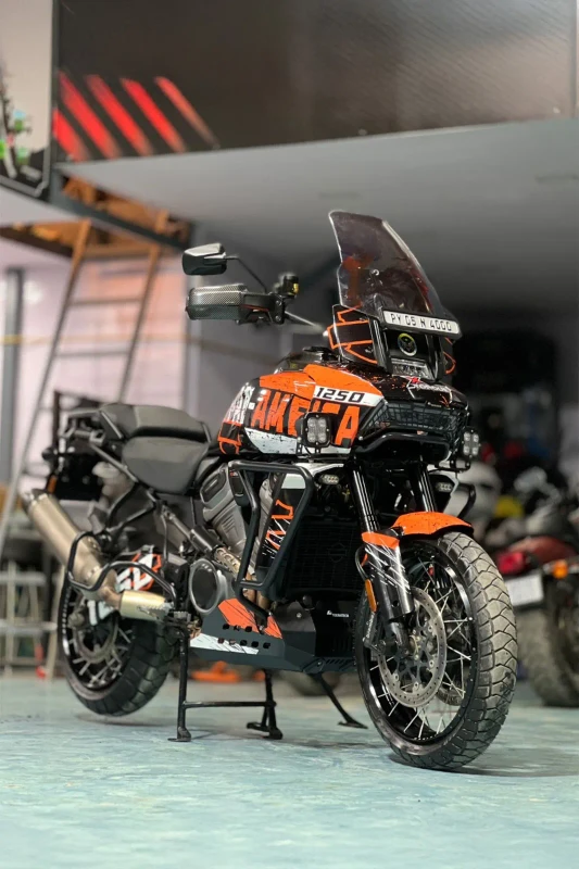 Front tyre of Harley-Davidson Pan America 1250 fitment 2