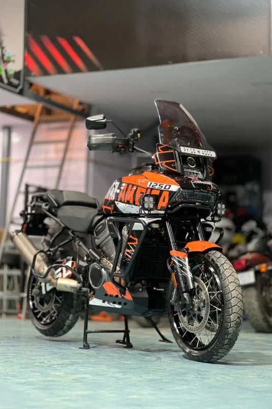 Front tyre of Harley-Davidson Pan America 1250 fitment 2